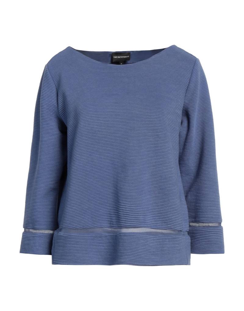 EMPORIO ARMANI Pullover Damen Taubenblau von EMPORIO ARMANI