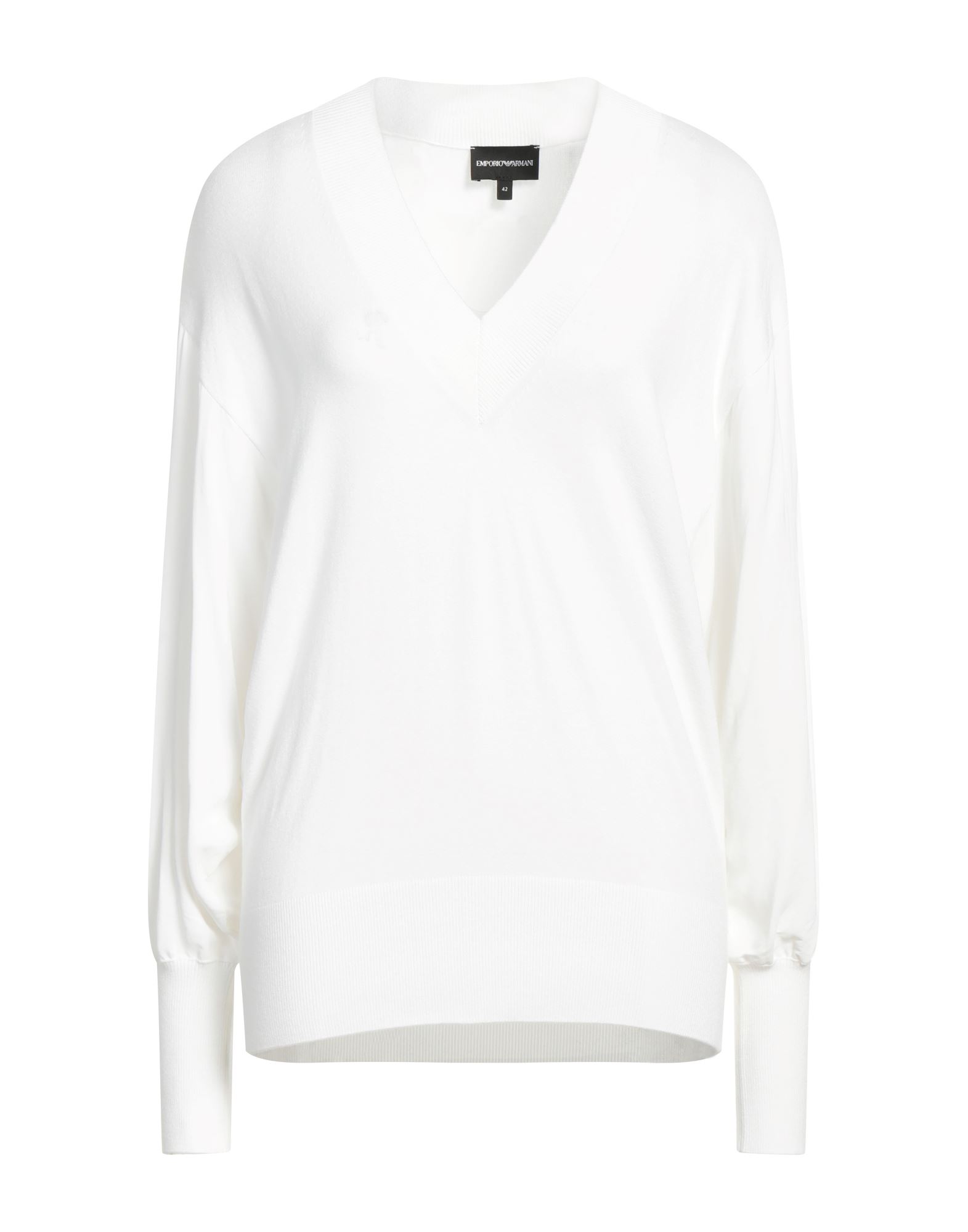 EMPORIO ARMANI Pullover Damen Weiß von EMPORIO ARMANI