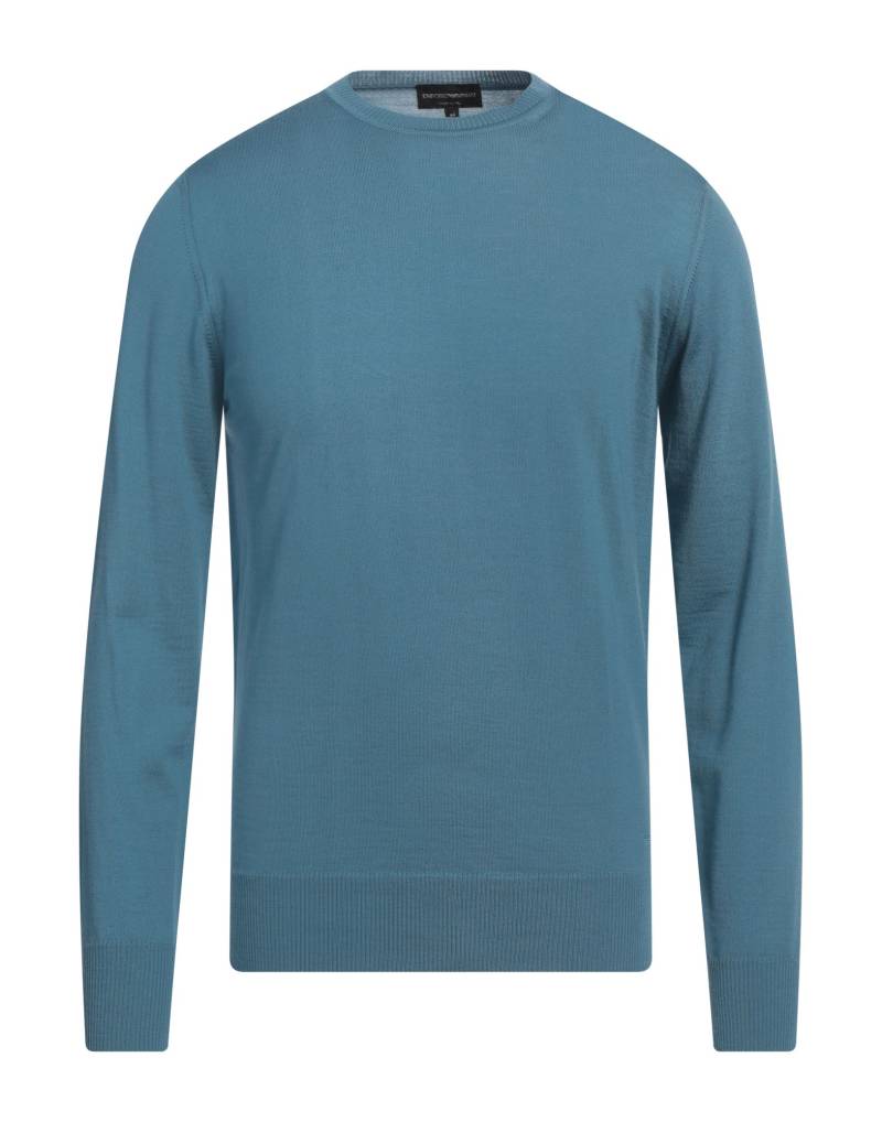 EMPORIO ARMANI Pullover Herren Blaugrau EMPORIO ARMANI Pullover Herren Blaugrau von EMPORIO ARMANI