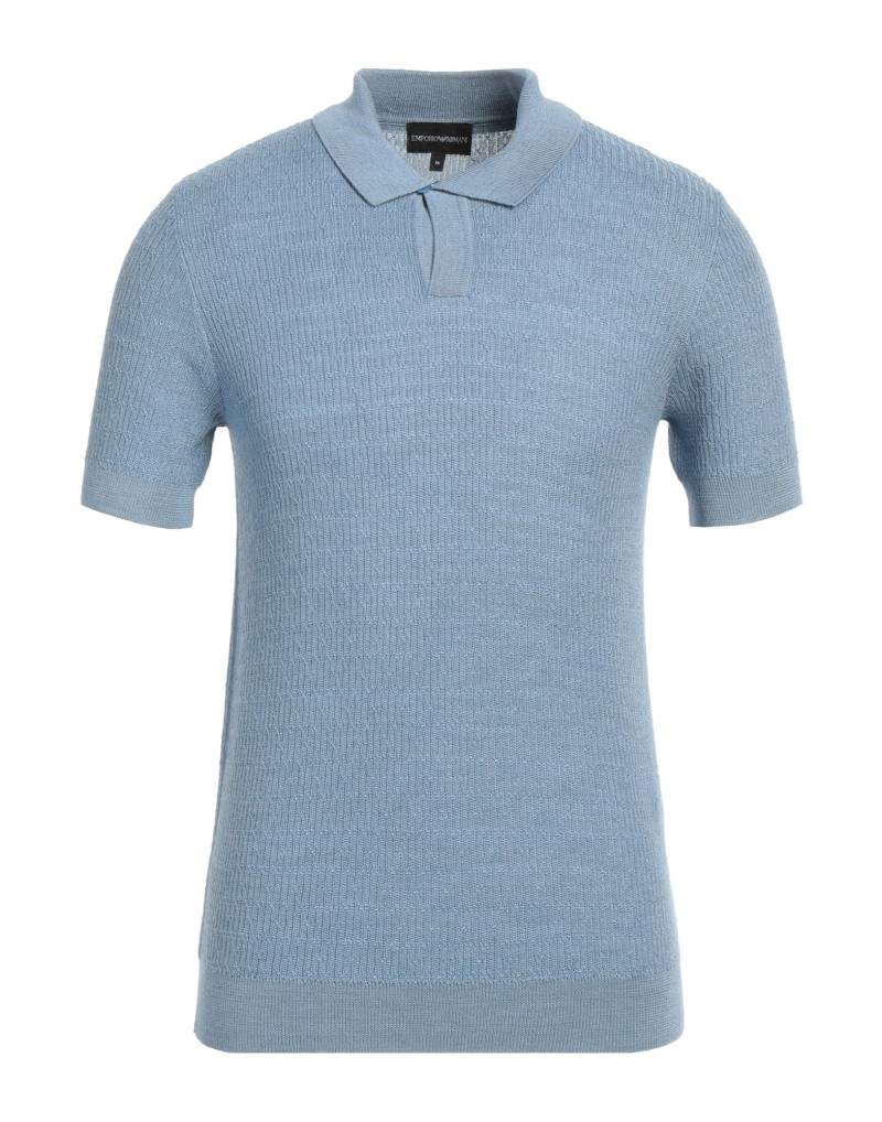 EMPORIO ARMANI Pullover Herren Blaugrau von EMPORIO ARMANI