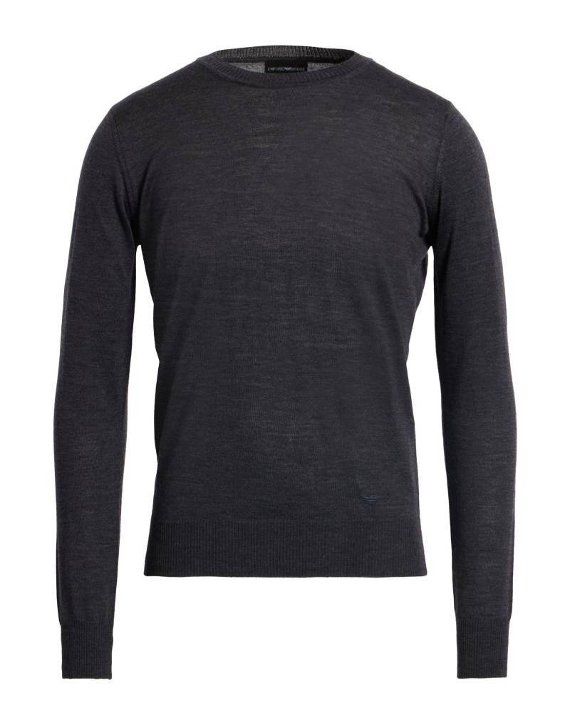 EMPORIO ARMANI Pullover Herren Braungrau von EMPORIO ARMANI