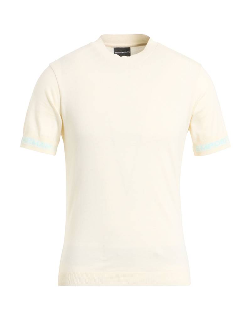 EMPORIO ARMANI Pullover Herren Cremeweiß von EMPORIO ARMANI