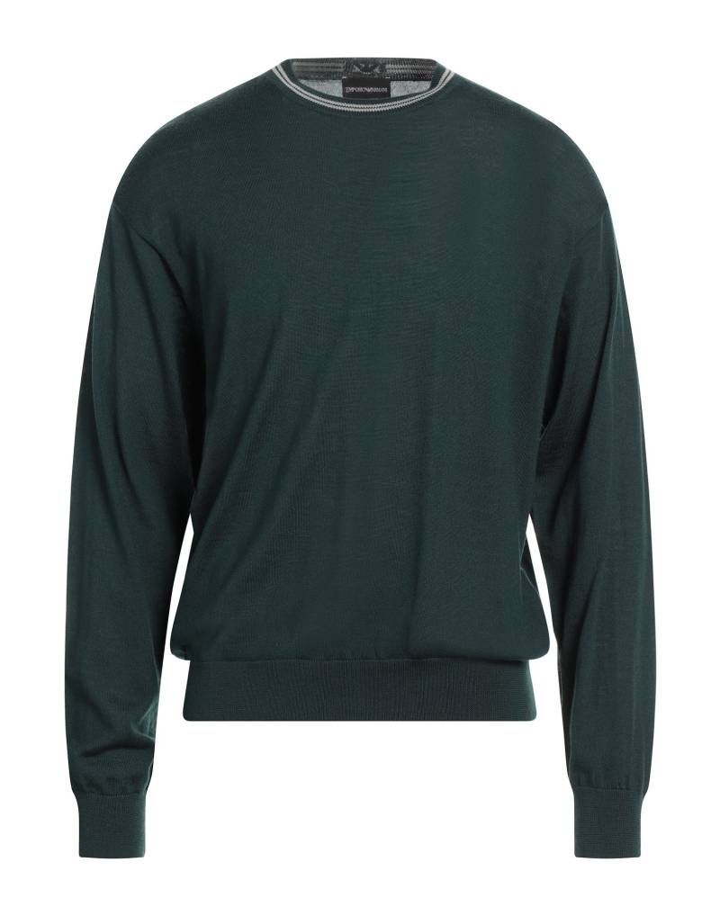 EMPORIO ARMANI Pullover Herren Dunkelgrün von EMPORIO ARMANI