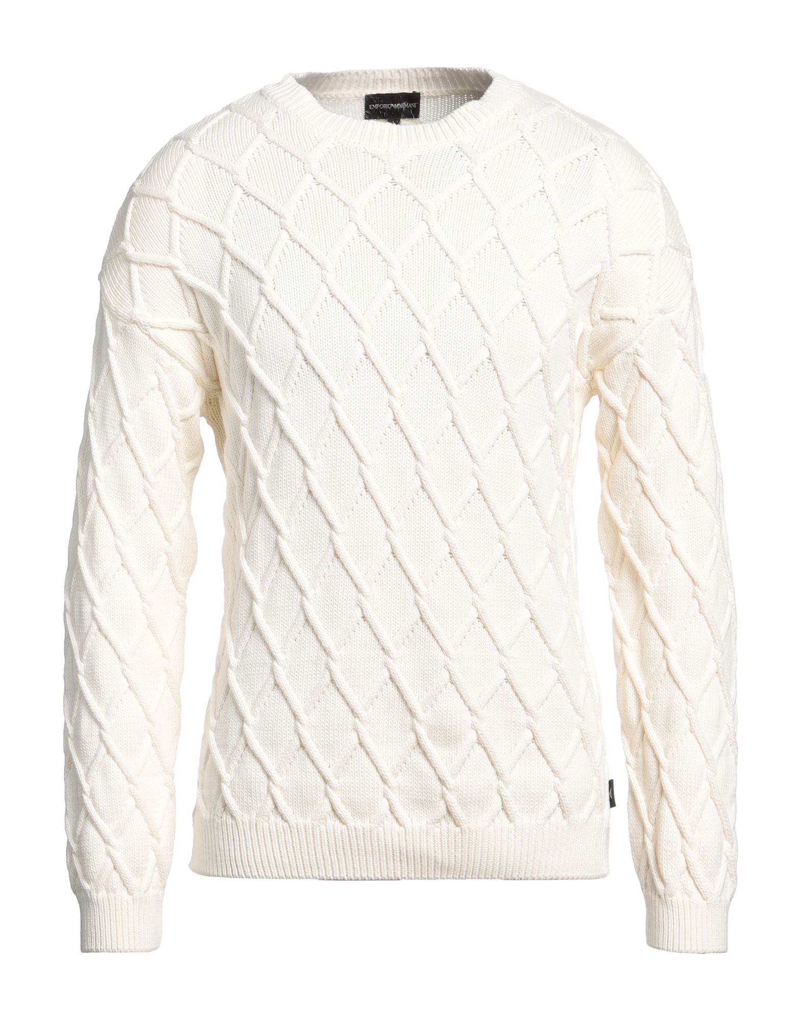 EMPORIO ARMANI Pullover Herren Elfenbein von EMPORIO ARMANI