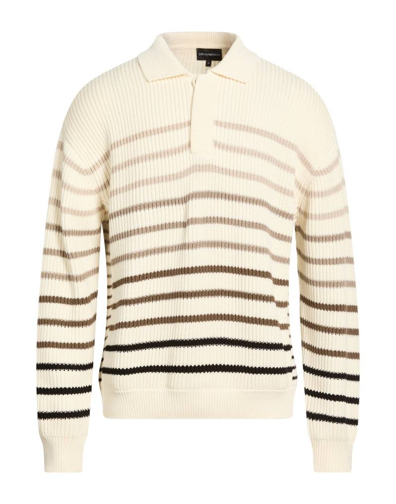 EMPORIO ARMANI Pullover Herren Elfenbein von EMPORIO ARMANI