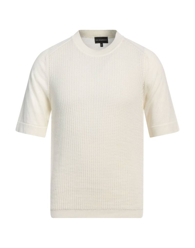 EMPORIO ARMANI Pullover Herren Elfenbein von EMPORIO ARMANI