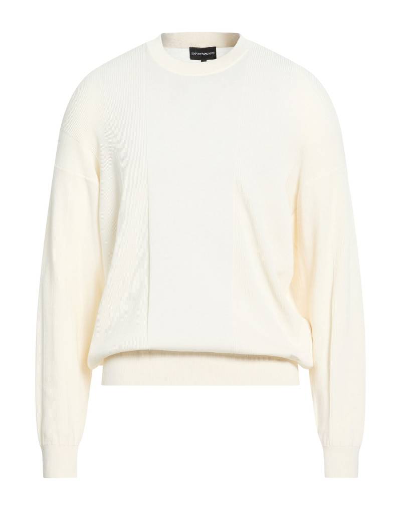 EMPORIO ARMANI Pullover Herren Elfenbein von EMPORIO ARMANI