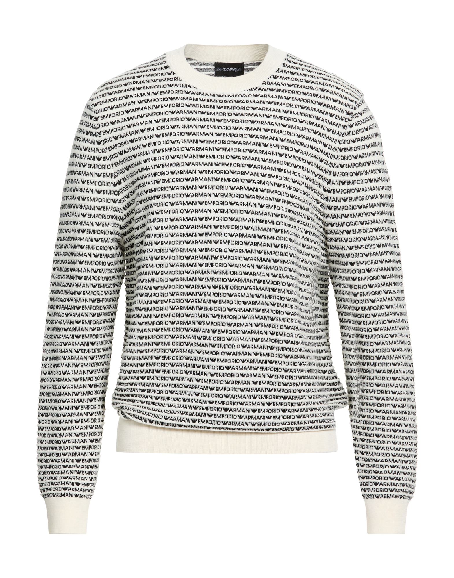 EMPORIO ARMANI Pullover Herren Elfenbein von EMPORIO ARMANI