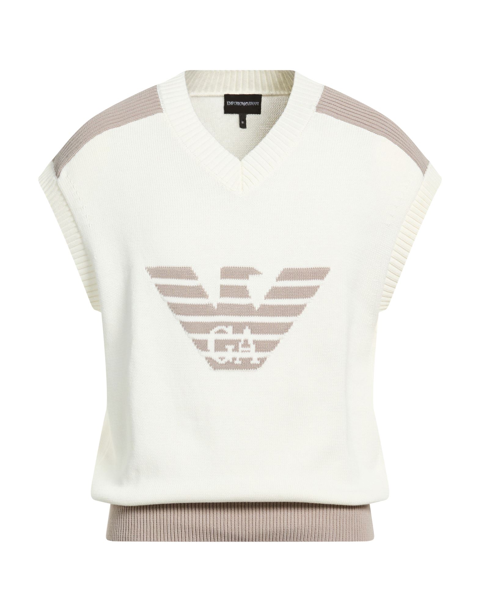 EMPORIO ARMANI Pullover Herren Elfenbein von EMPORIO ARMANI