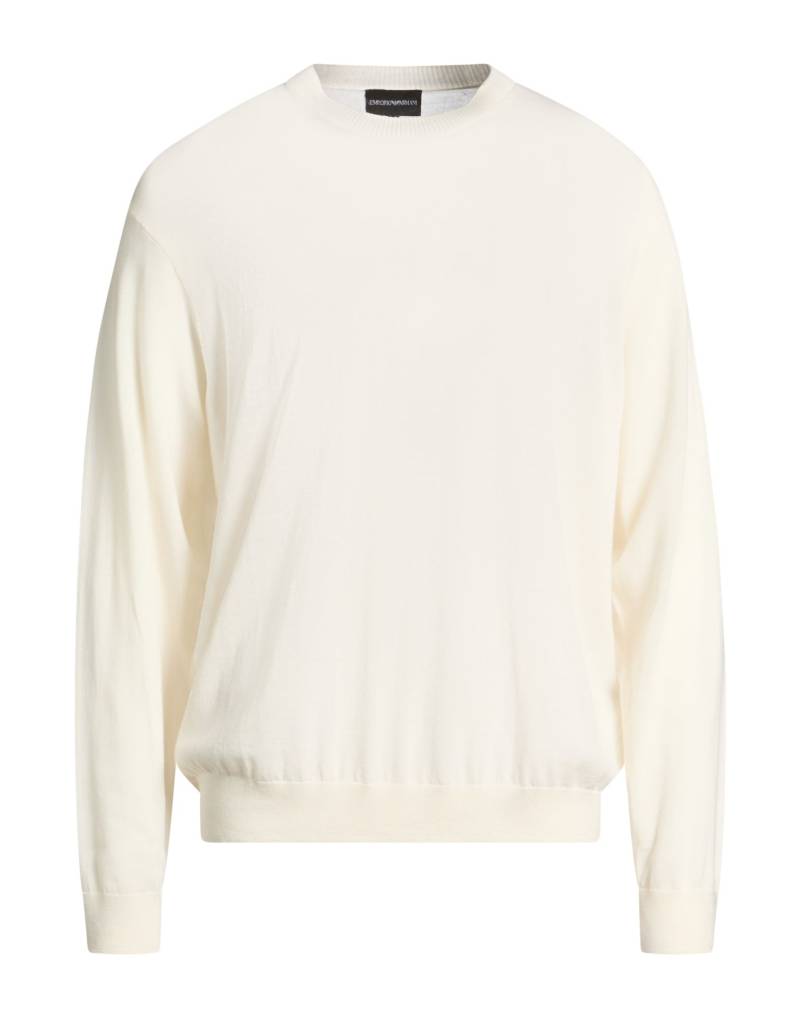 EMPORIO ARMANI Pullover Herren Elfenbein von EMPORIO ARMANI
