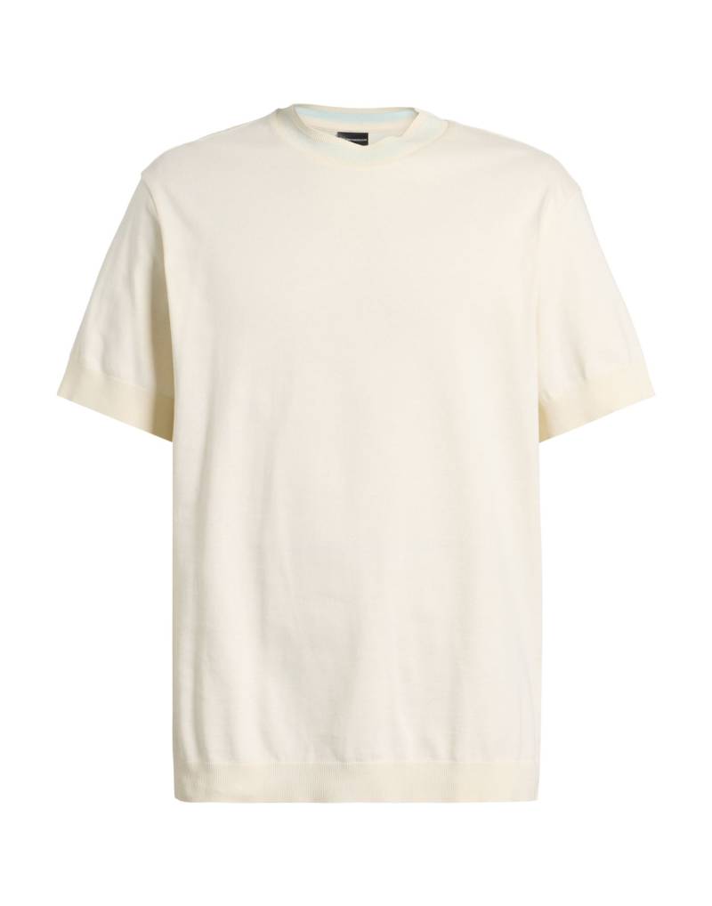 EMPORIO ARMANI Pullover Herren Elfenbein von EMPORIO ARMANI