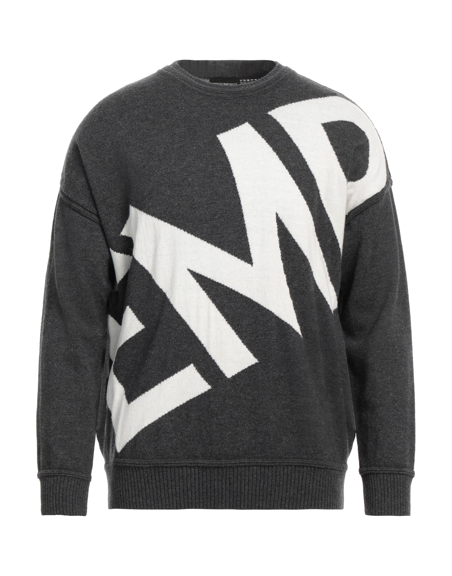 EMPORIO ARMANI Pullover Herren Granitgrau von EMPORIO ARMANI