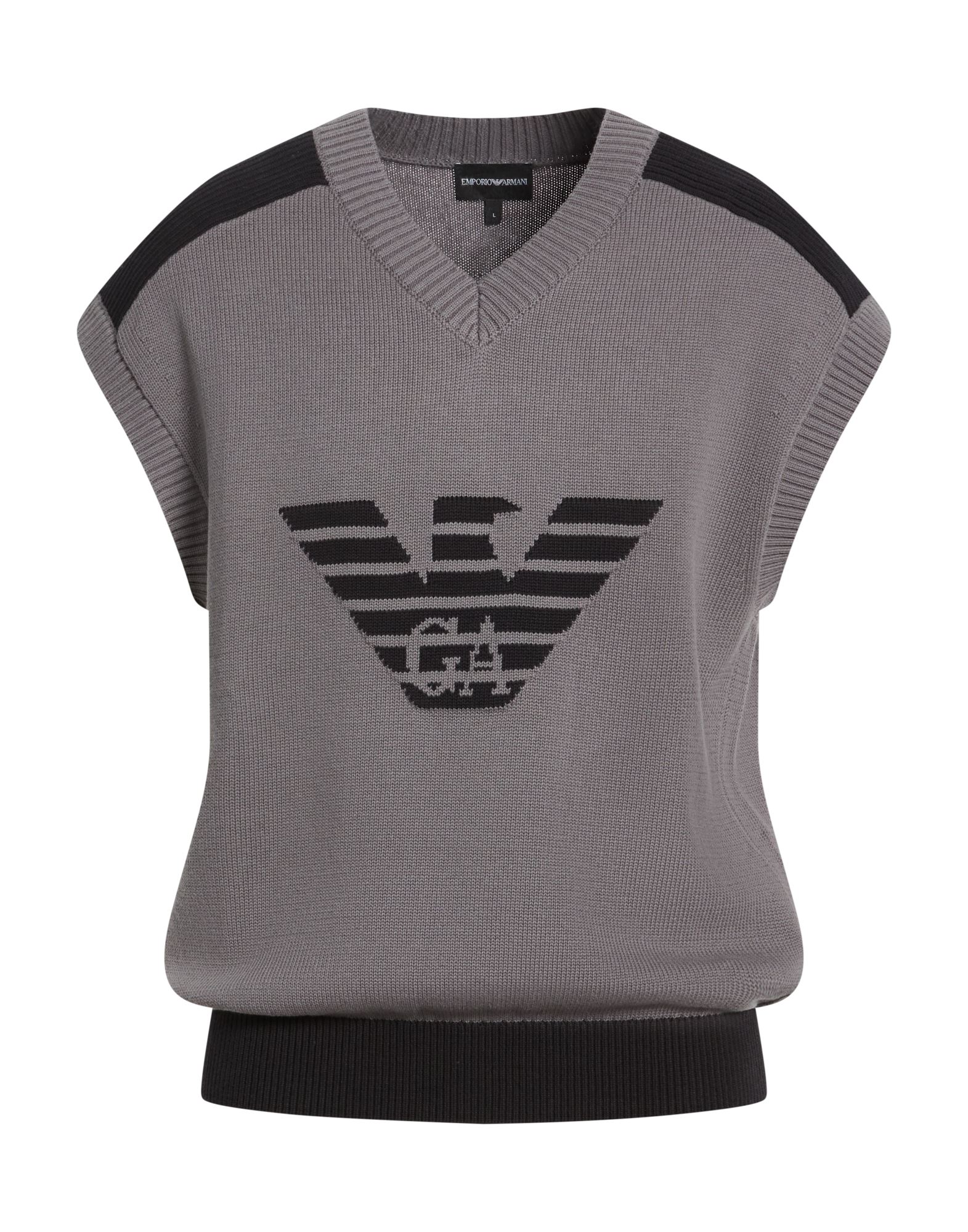 EMPORIO ARMANI Pullover Herren Grau von EMPORIO ARMANI