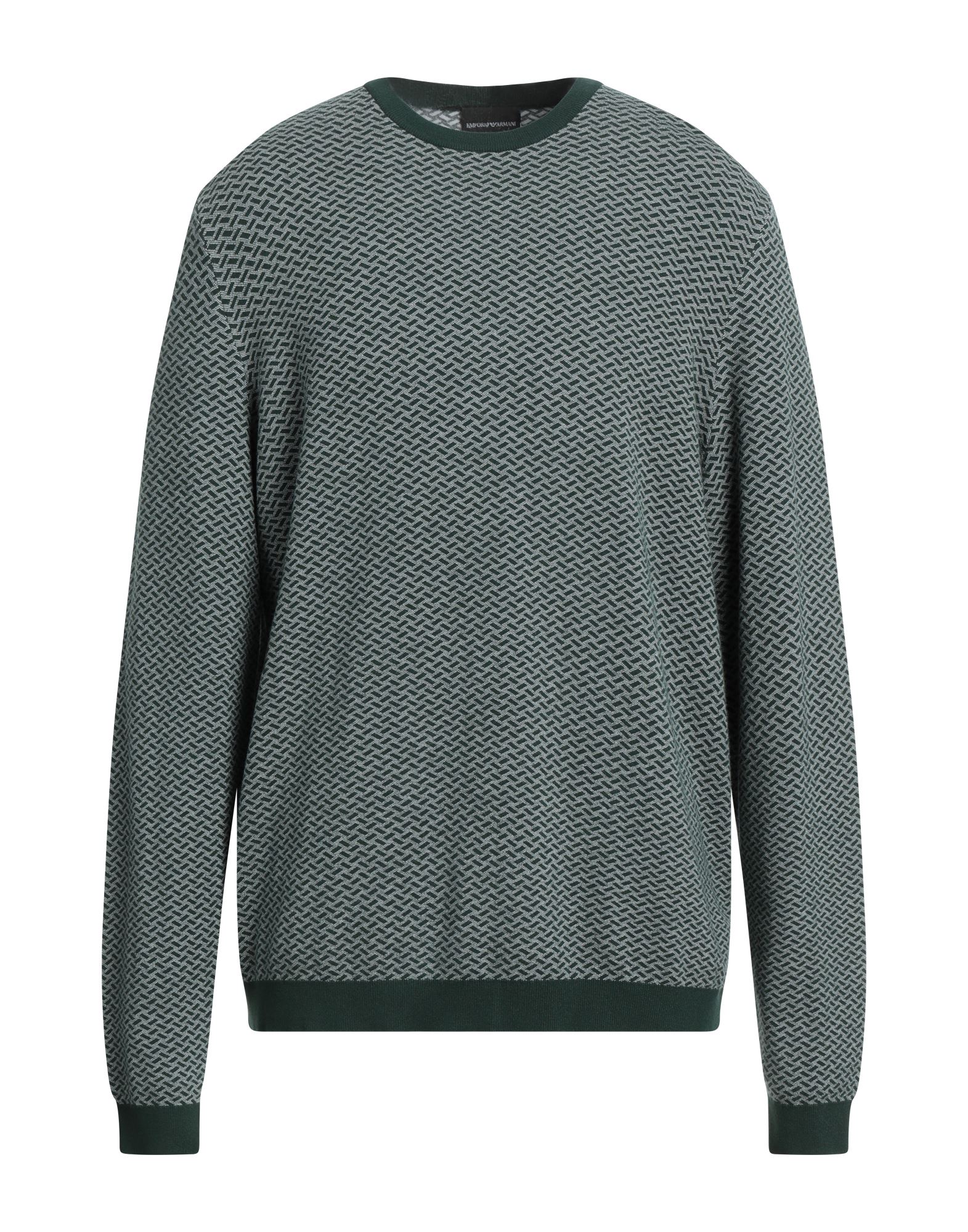 EMPORIO ARMANI Pullover Herren Grün von EMPORIO ARMANI