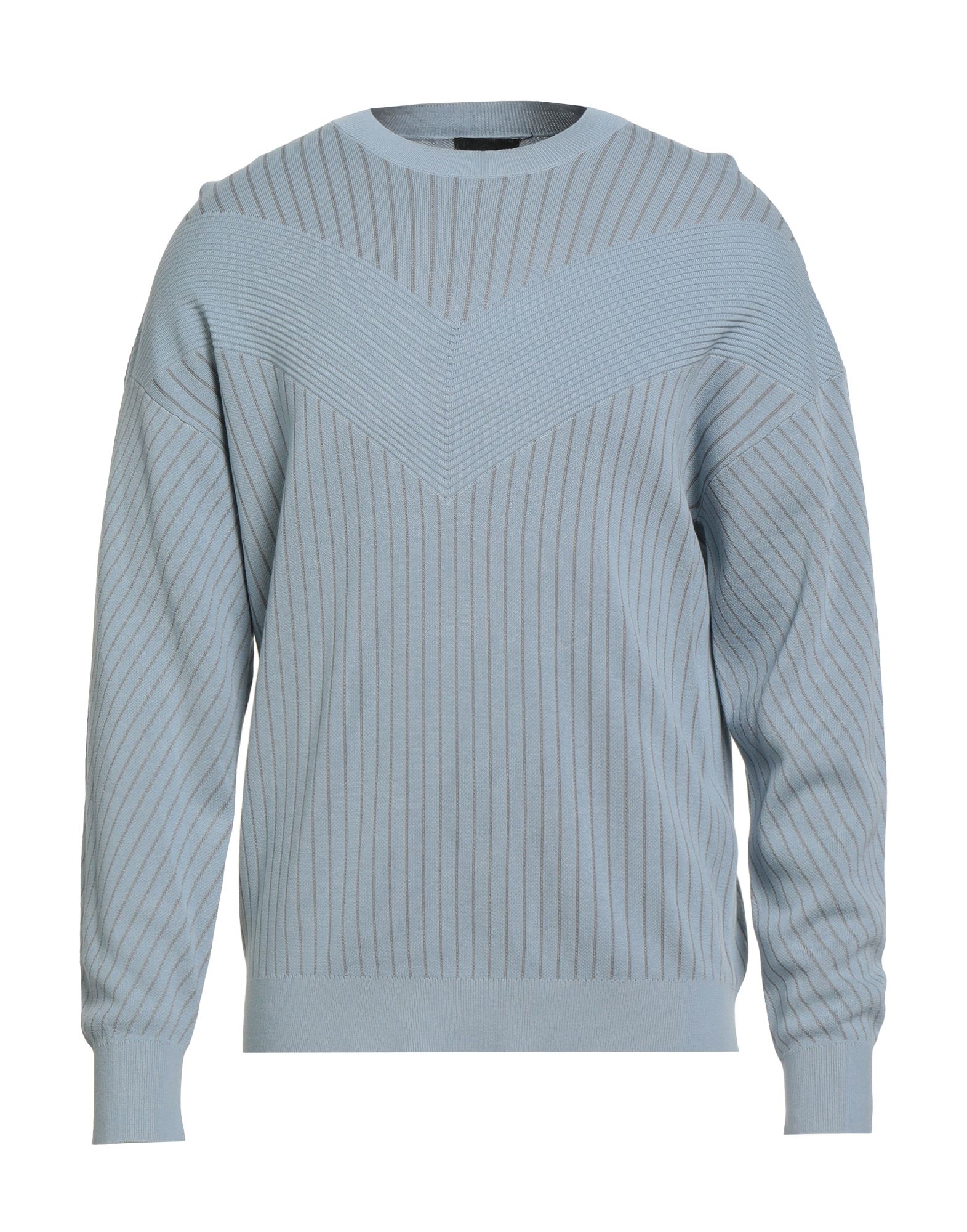 EMPORIO ARMANI Pullover Herren Hellblau von EMPORIO ARMANI