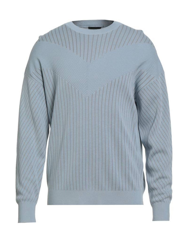 EMPORIO ARMANI Pullover Herren Hellblau von EMPORIO ARMANI