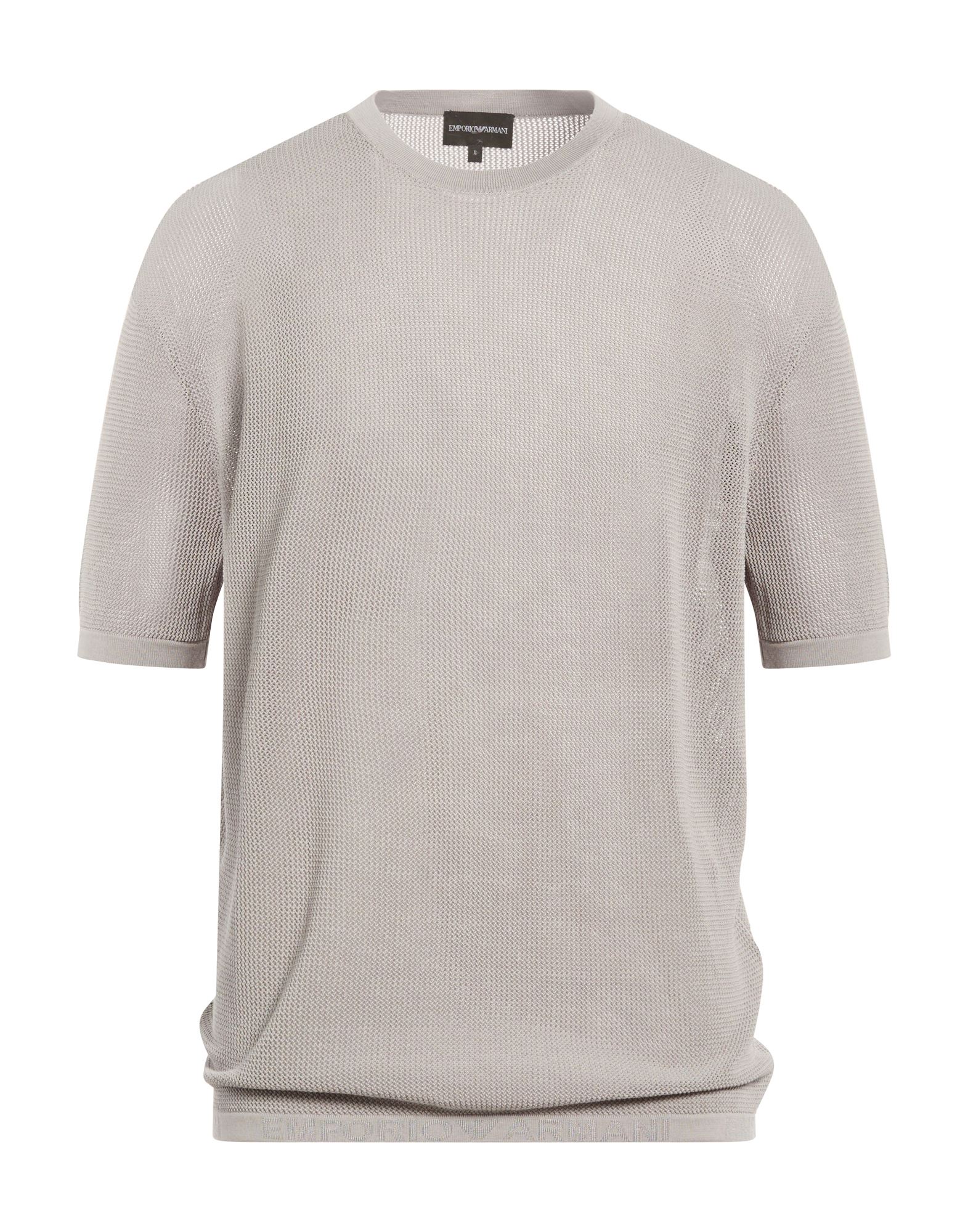EMPORIO ARMANI Pullover Herren Hellgrau von EMPORIO ARMANI