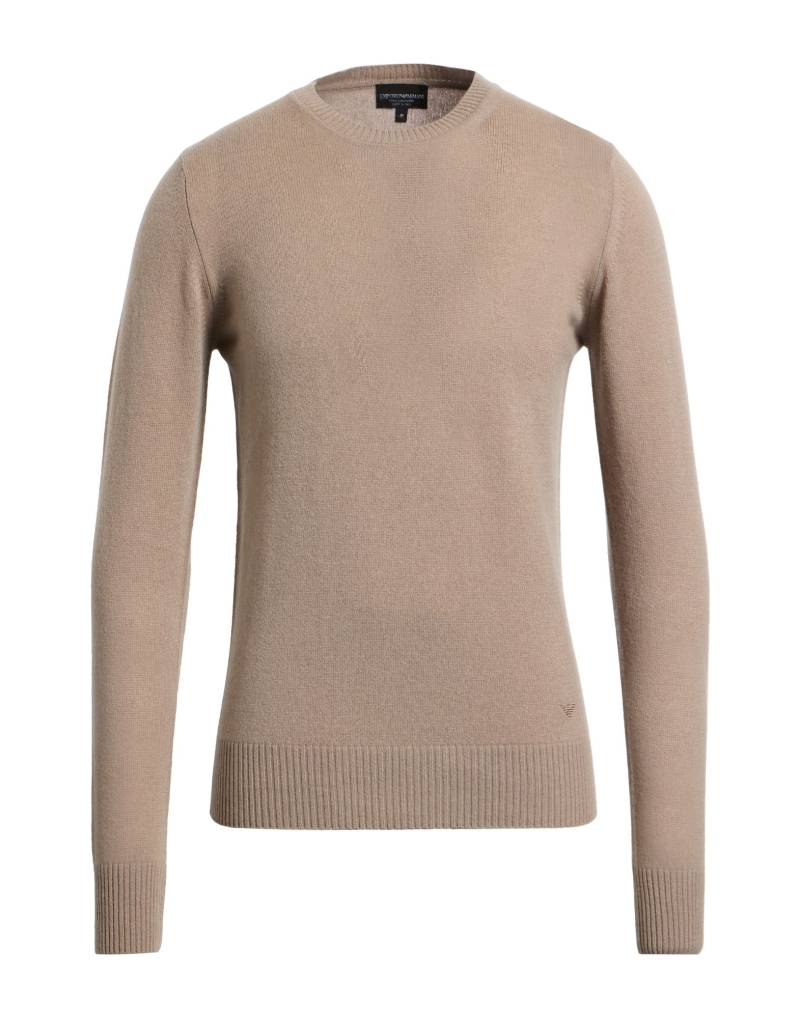 EMPORIO ARMANI Pullover Herren Khaki von EMPORIO ARMANI