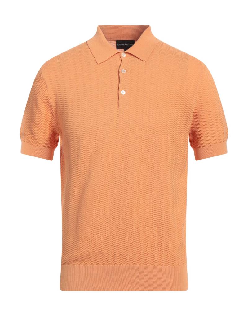 EMPORIO ARMANI Pullover Herren Mandarine EMPORIO ARMANI Pullover Herren Mandarine von EMPORIO ARMANI