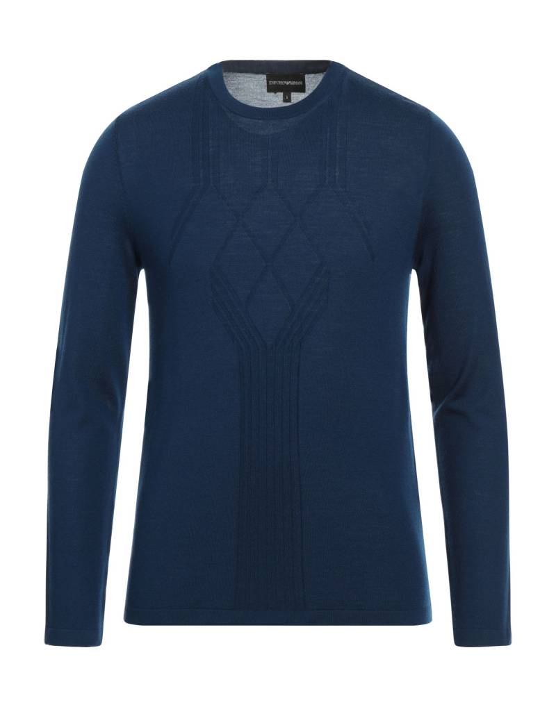 EMPORIO ARMANI Pullover Herren Marineblau von EMPORIO ARMANI