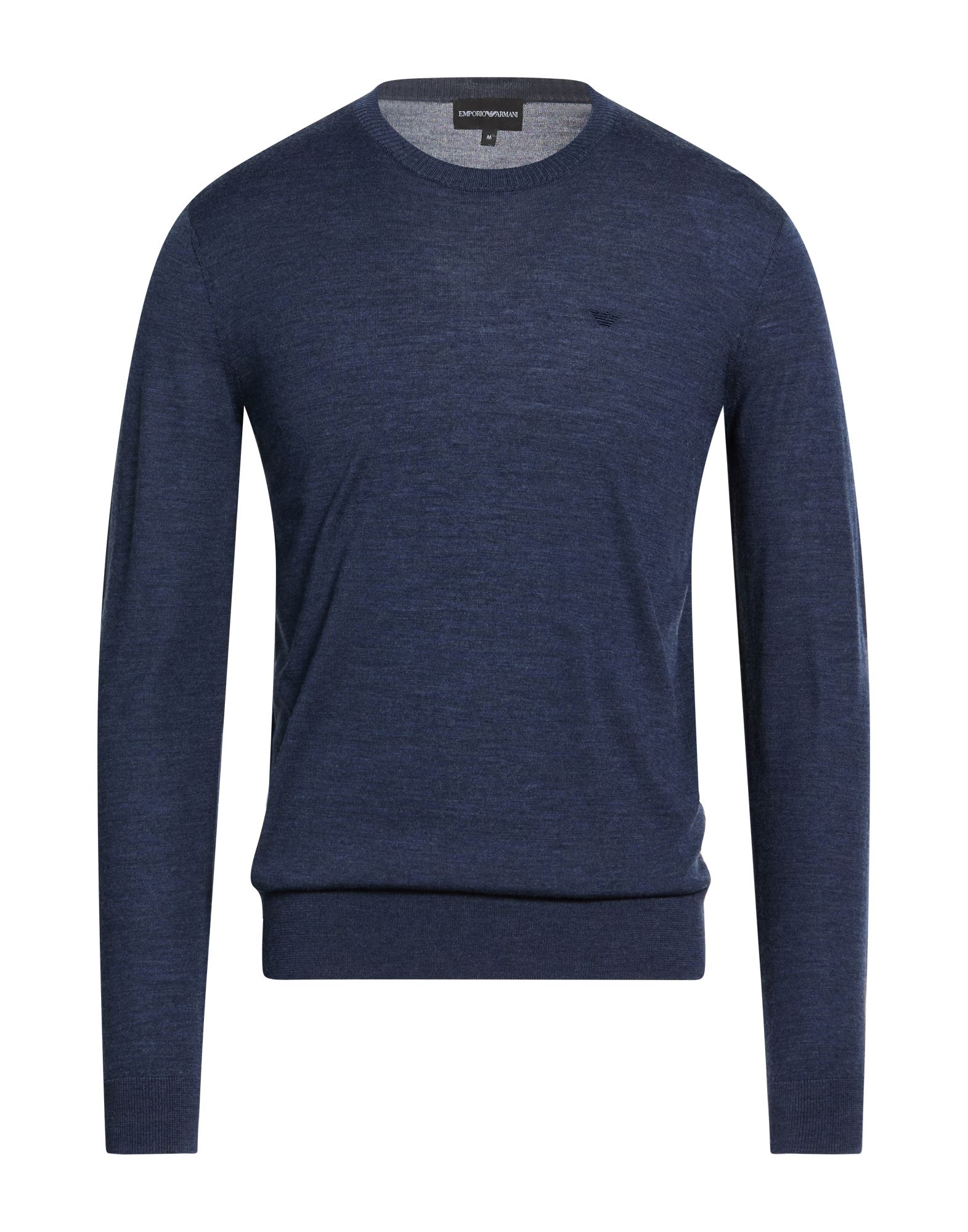 EMPORIO ARMANI Pullover Herren Marineblau von EMPORIO ARMANI