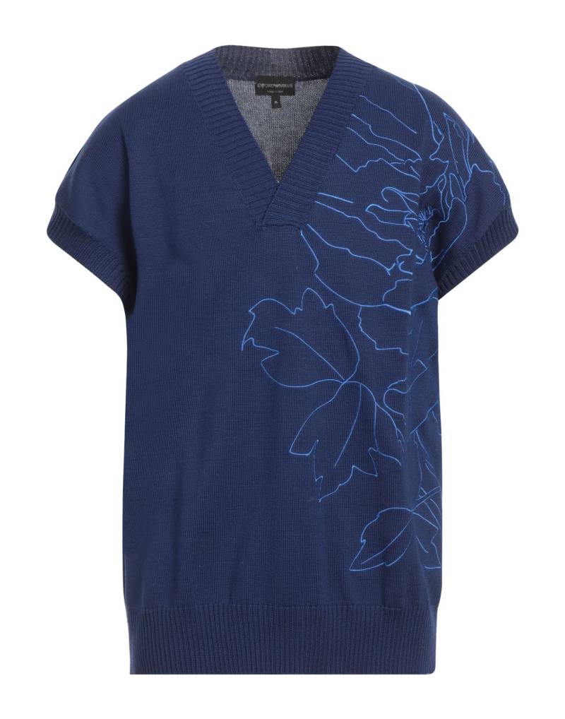 EMPORIO ARMANI Pullover Herren Marineblau von EMPORIO ARMANI