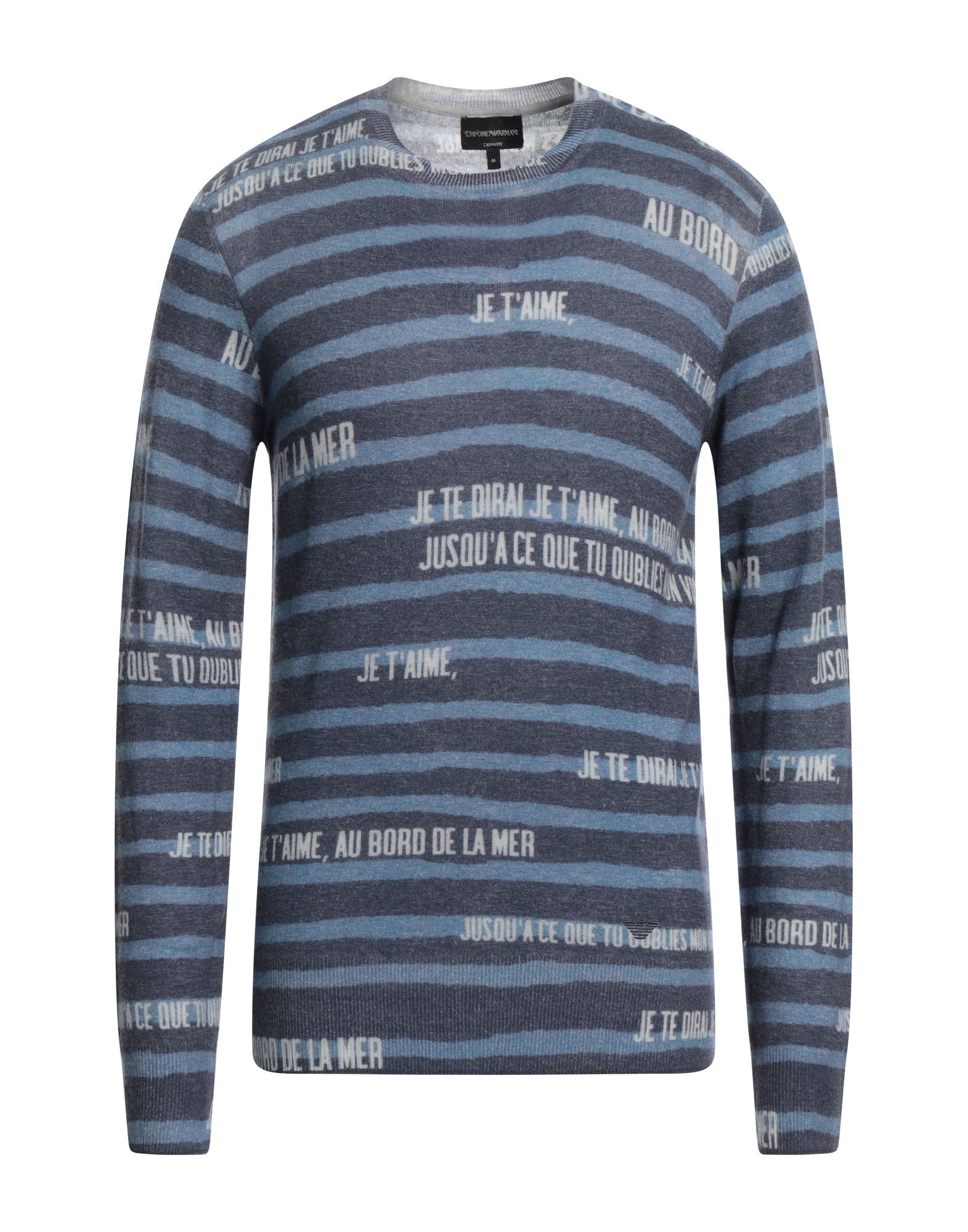 EMPORIO ARMANI Pullover Herren Marineblau EMPORIO ARMANI Pullover Herren Marineblau von EMPORIO ARMANI