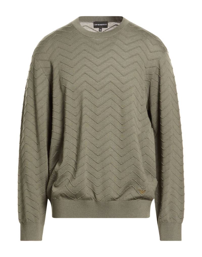 EMPORIO ARMANI Pullover Herren Militärgrün EMPORIO ARMANI Pullover Herren Militärgrün von EMPORIO ARMANI