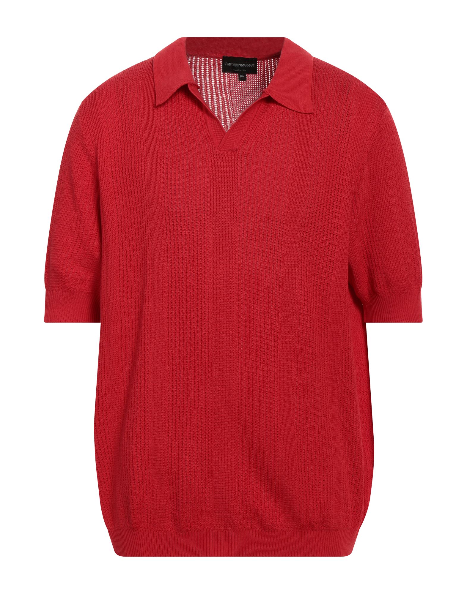 EMPORIO ARMANI Pullover Herren Rot von EMPORIO ARMANI