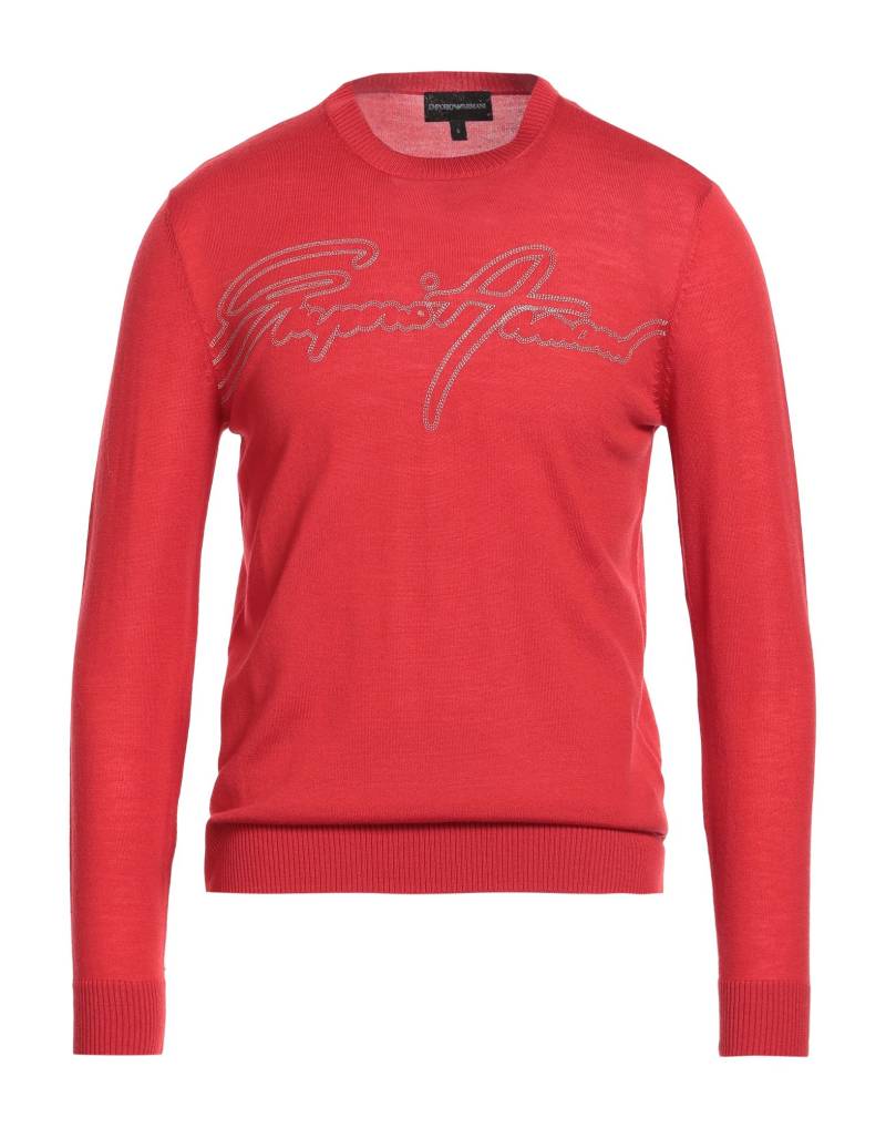 EMPORIO ARMANI Pullover Herren Rot EMPORIO ARMANI Pullover Herren Rot von EMPORIO ARMANI