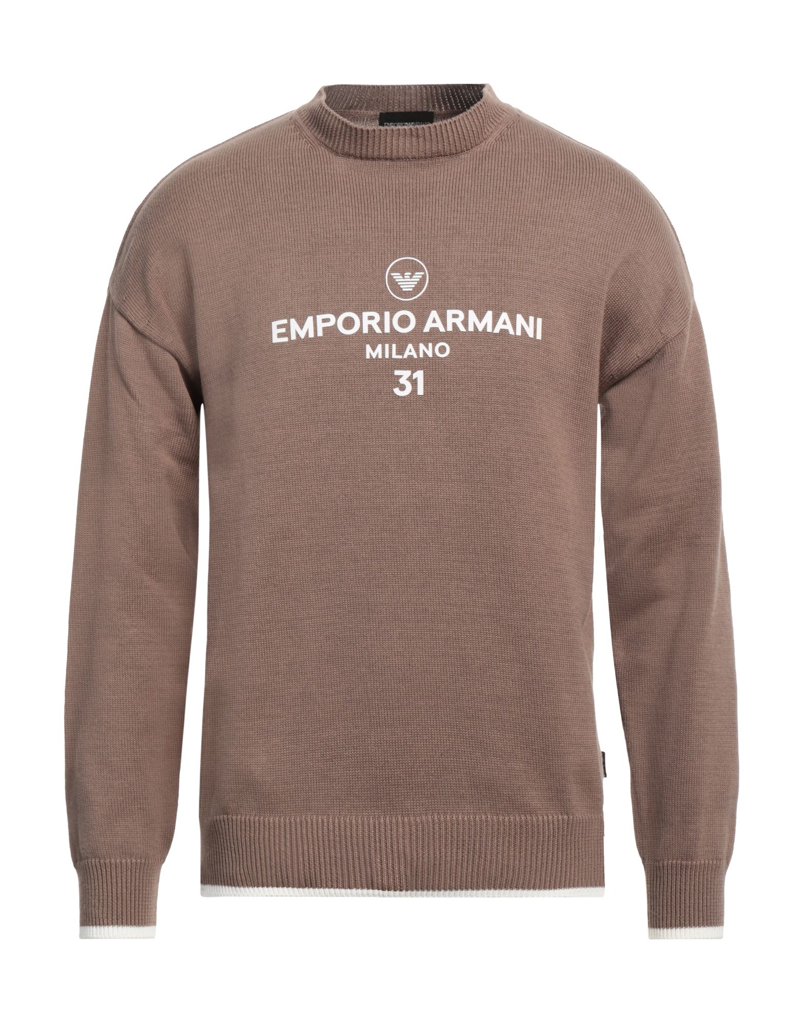 EMPORIO ARMANI Pullover Herren Sand von EMPORIO ARMANI