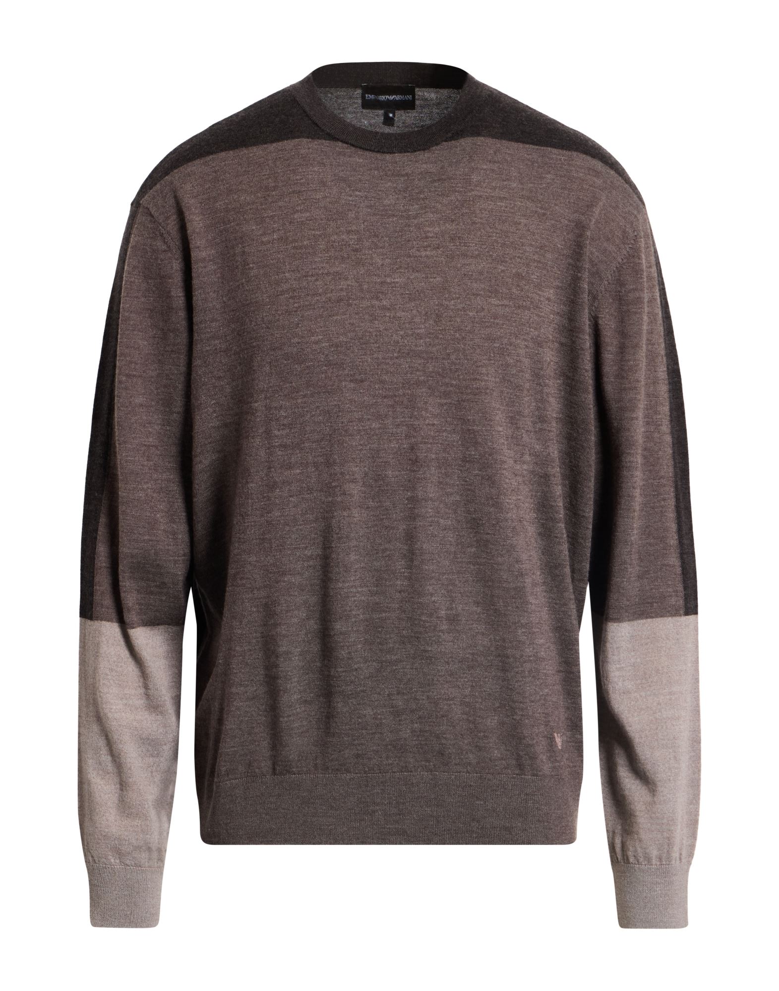 EMPORIO ARMANI Pullover Herren Schokobraun von EMPORIO ARMANI