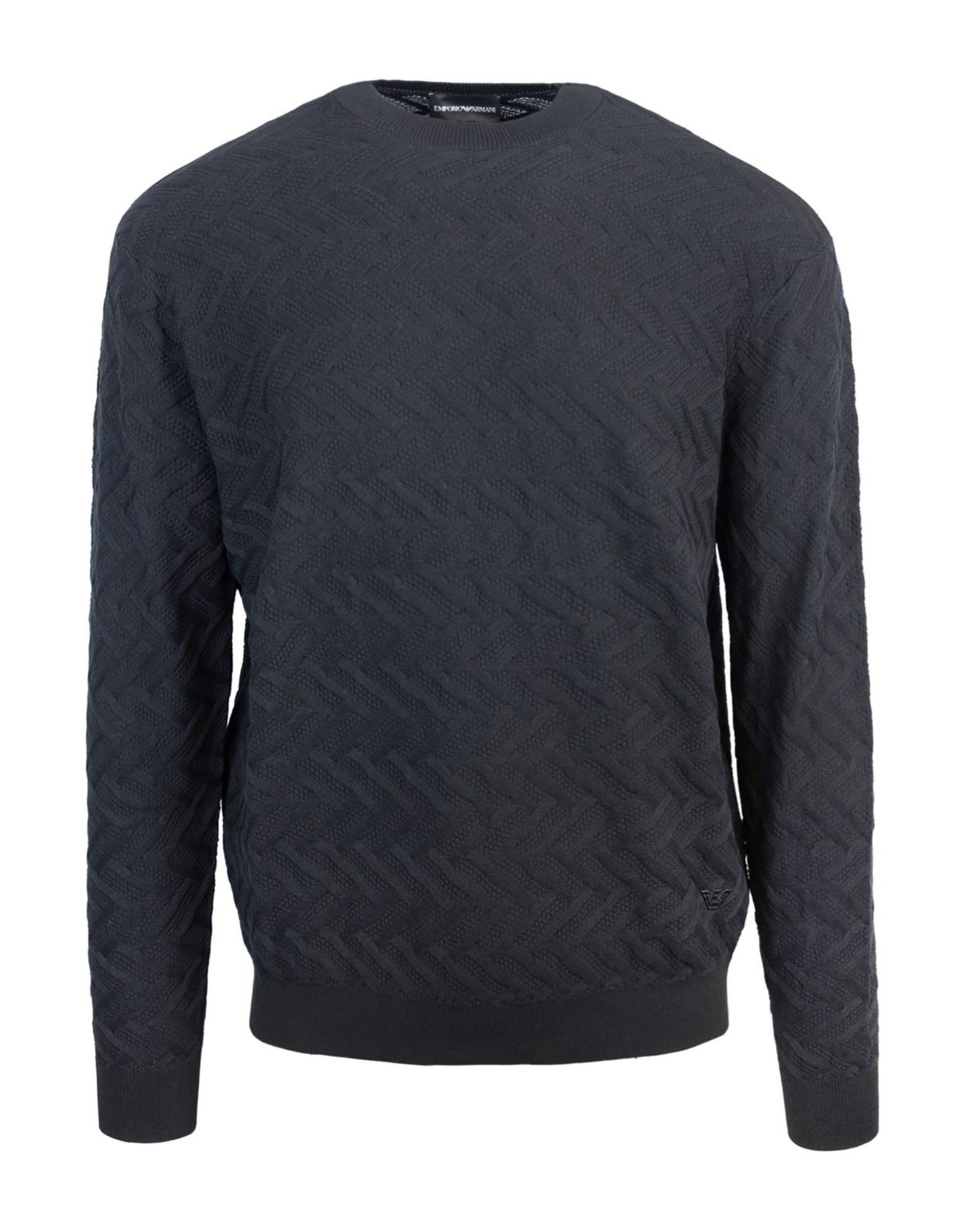 EMPORIO ARMANI Pullover Herren Schwarz von EMPORIO ARMANI