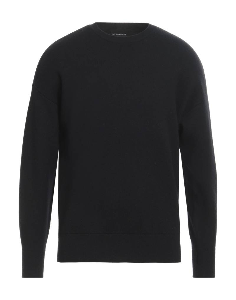 EMPORIO ARMANI Pullover Herren Schwarz von EMPORIO ARMANI