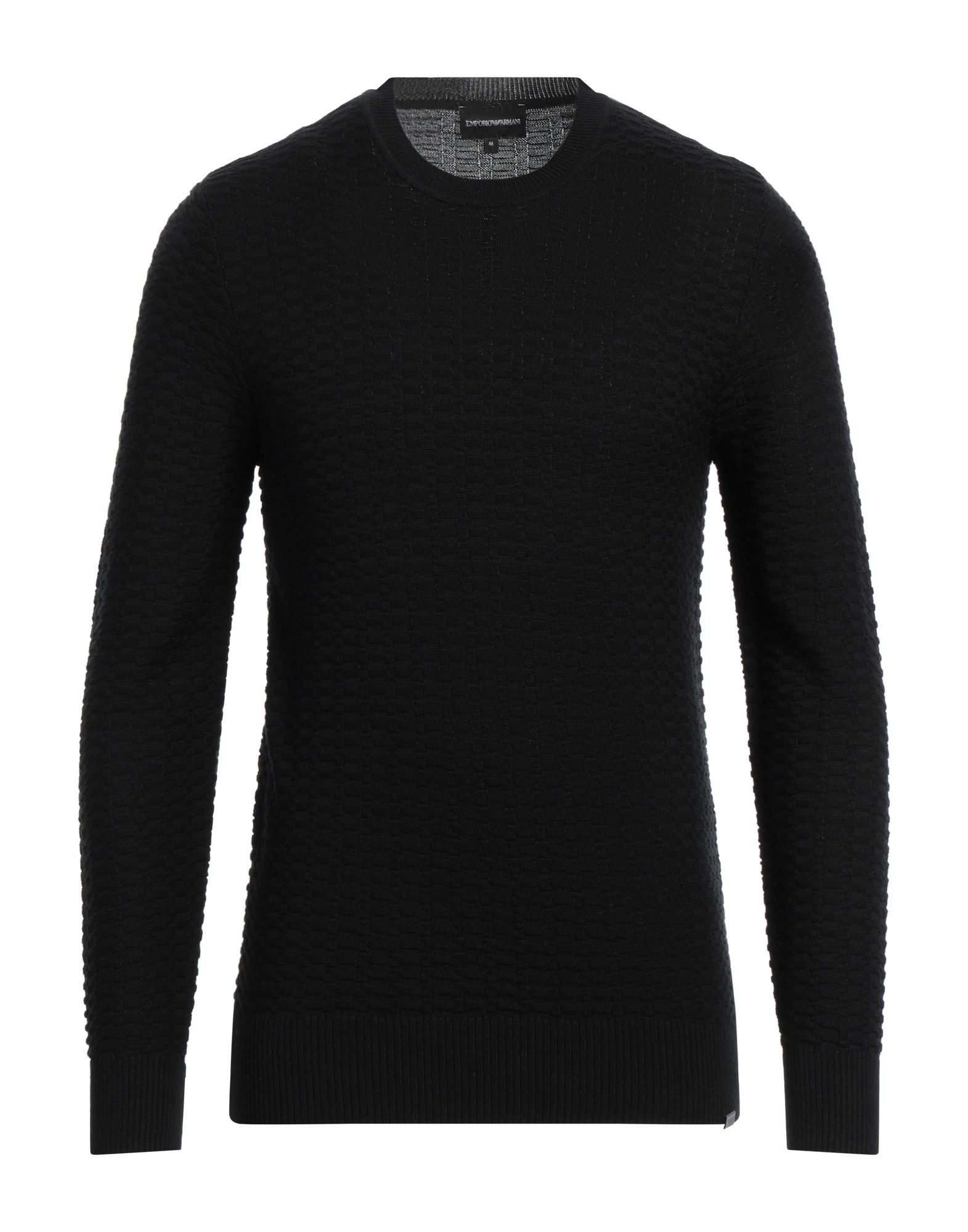 EMPORIO ARMANI Pullover Herren Schwarz von EMPORIO ARMANI