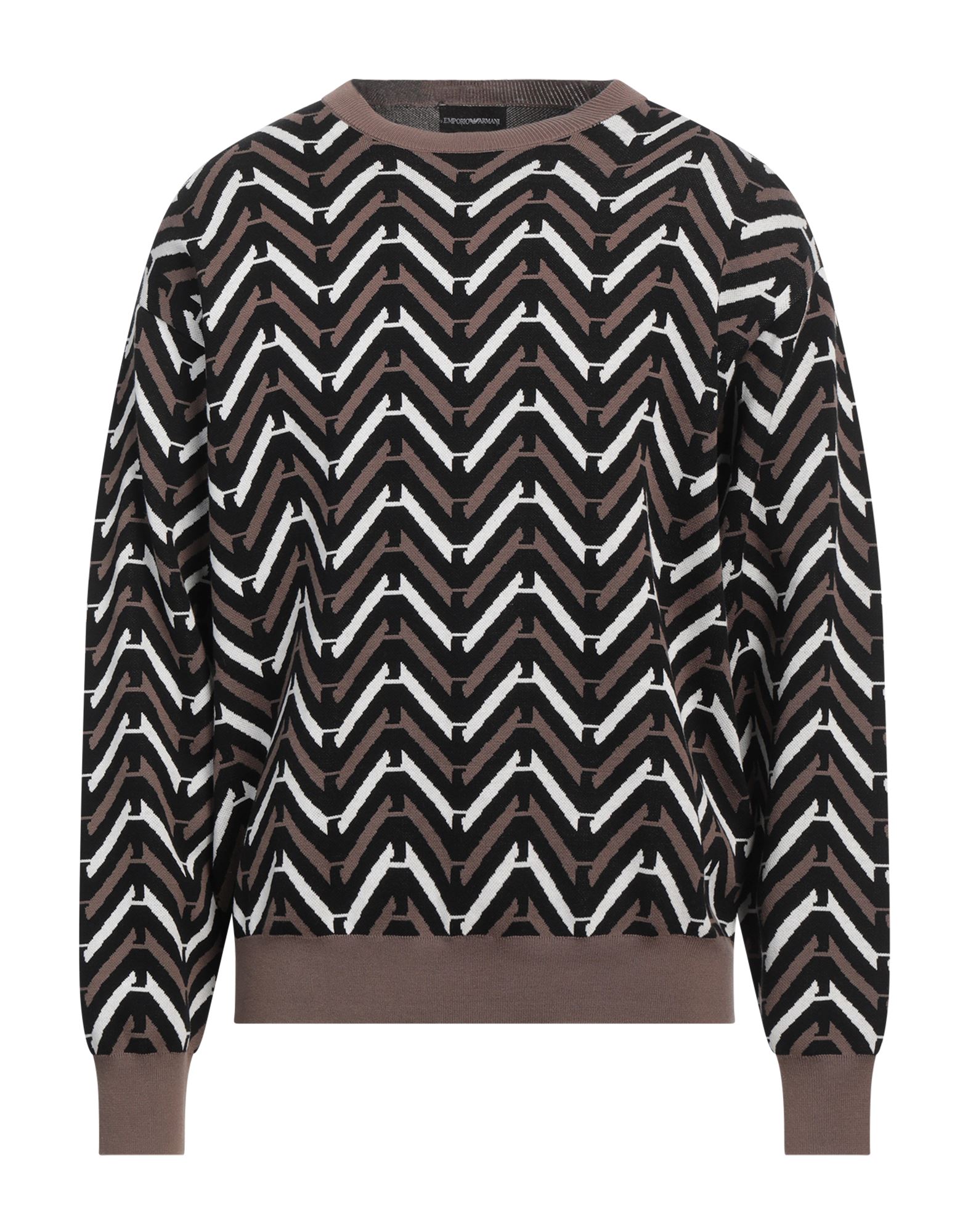 EMPORIO ARMANI Pullover Herren Schwarz von EMPORIO ARMANI