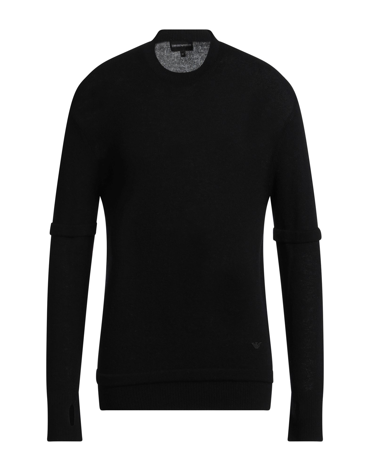 EMPORIO ARMANI Pullover Herren Schwarz von EMPORIO ARMANI