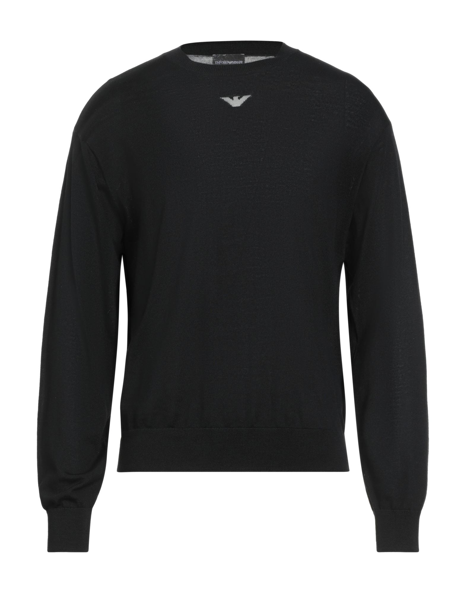 EMPORIO ARMANI Pullover Herren Schwarz von EMPORIO ARMANI