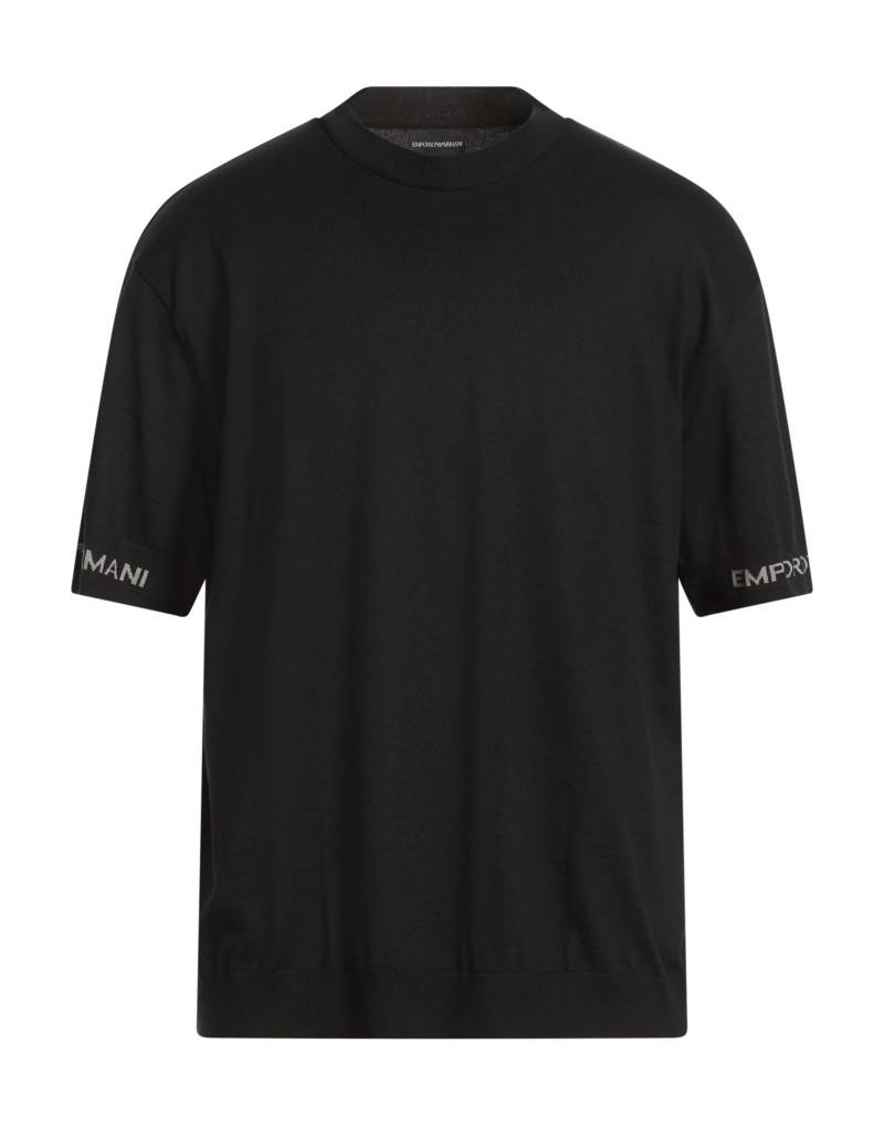 EMPORIO ARMANI Pullover Herren Schwarz von EMPORIO ARMANI