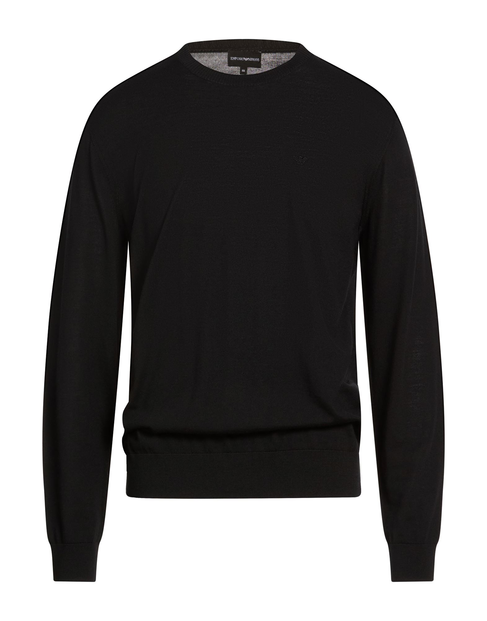 EMPORIO ARMANI Pullover Herren Schwarz von EMPORIO ARMANI