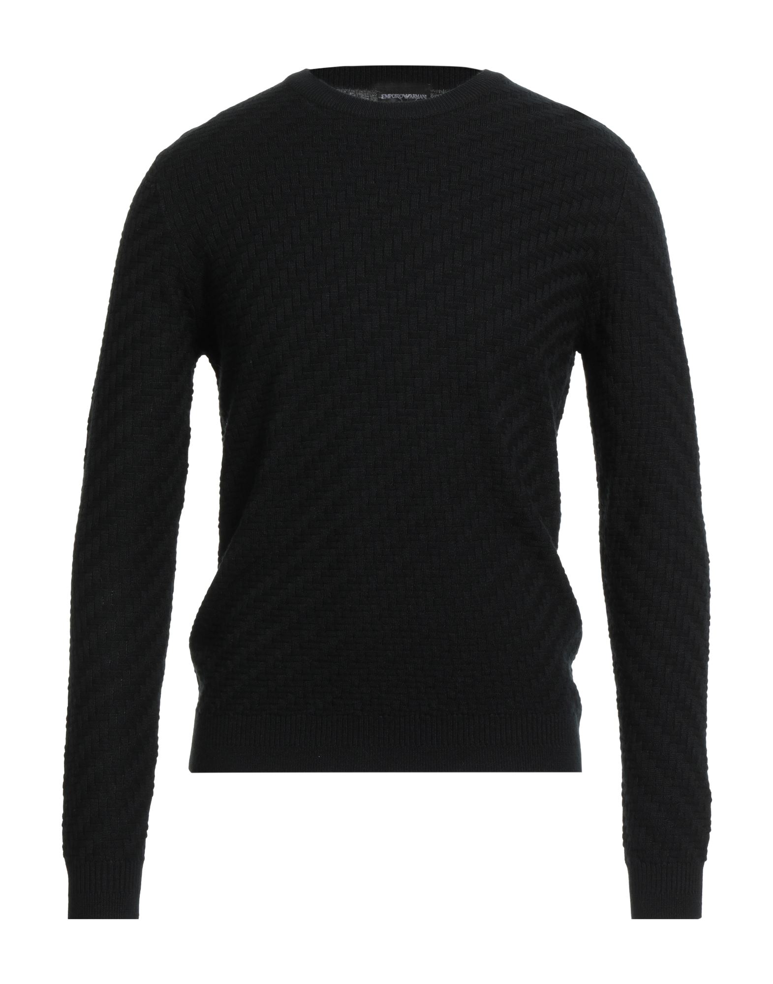 EMPORIO ARMANI Pullover Herren Schwarz von EMPORIO ARMANI