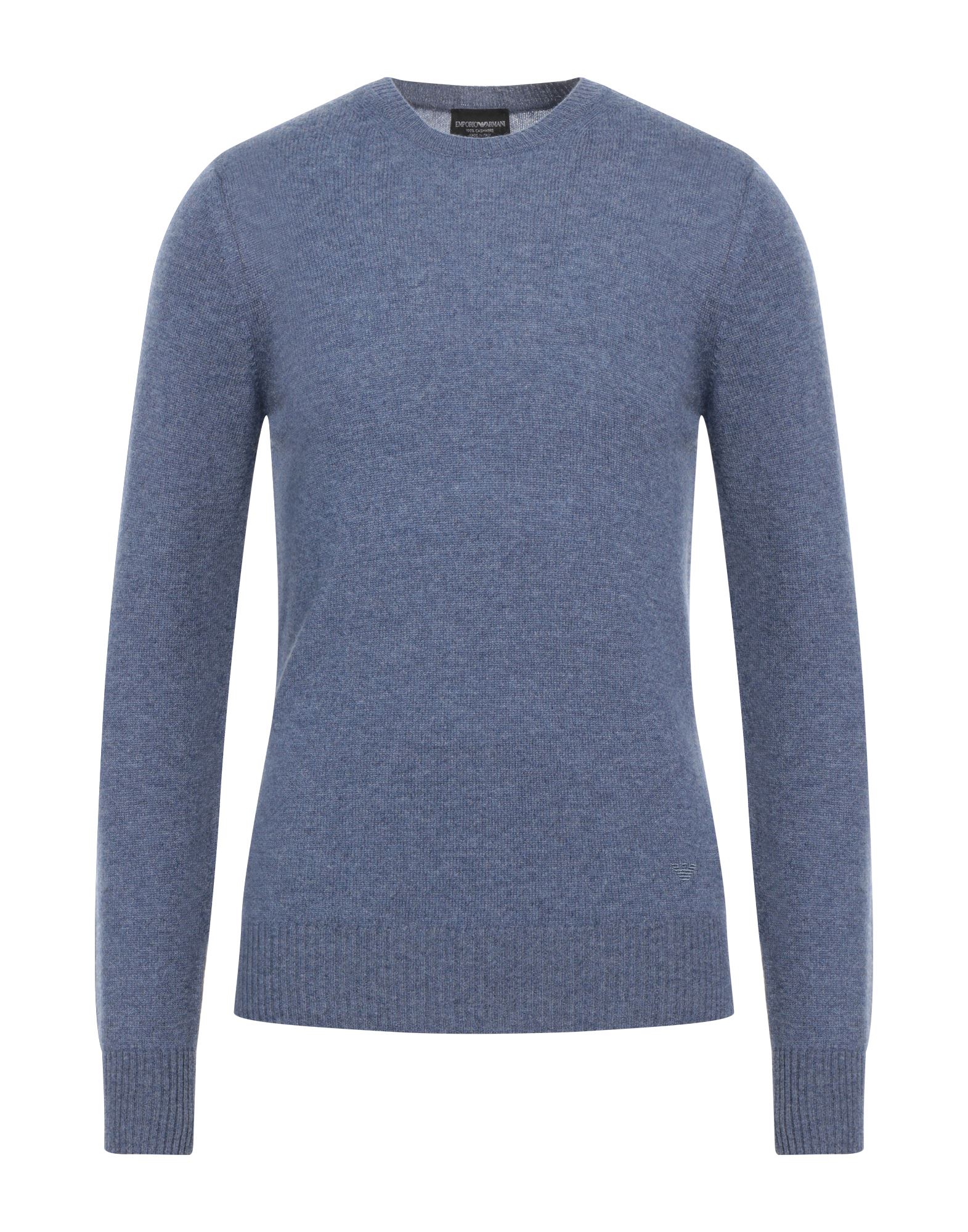 EMPORIO ARMANI Pullover Herren Taubenblau von EMPORIO ARMANI