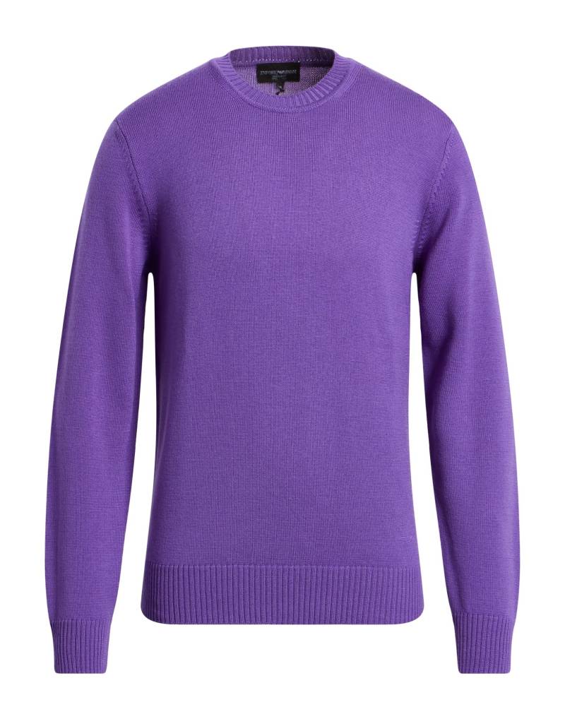 EMPORIO ARMANI Pullover Herren Violett von EMPORIO ARMANI