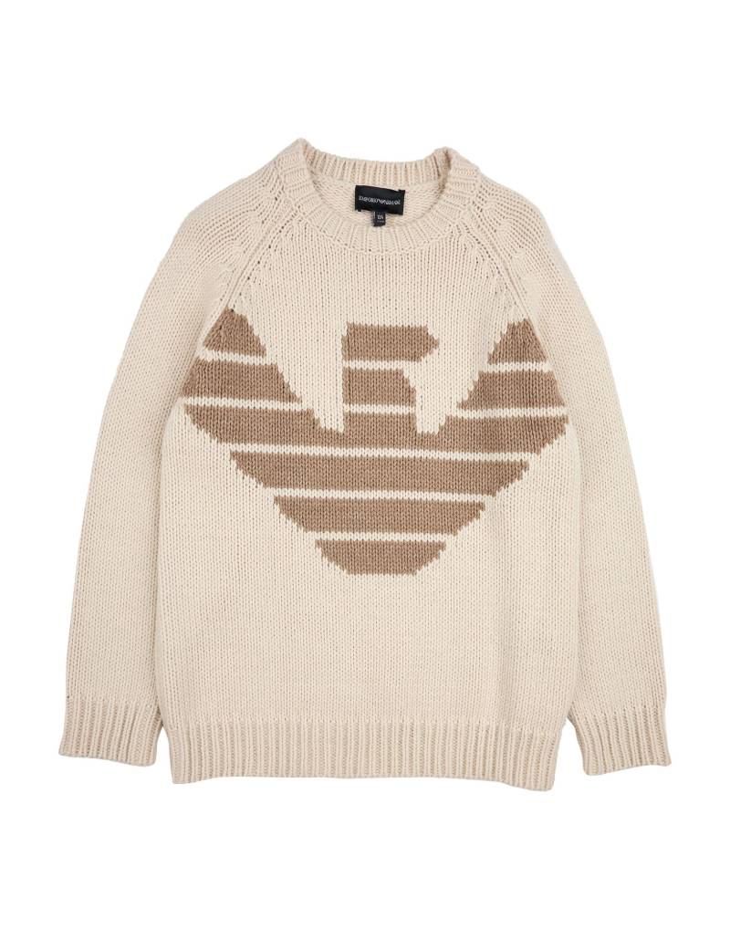 EMPORIO ARMANI Pullover Kinder Beige von EMPORIO ARMANI