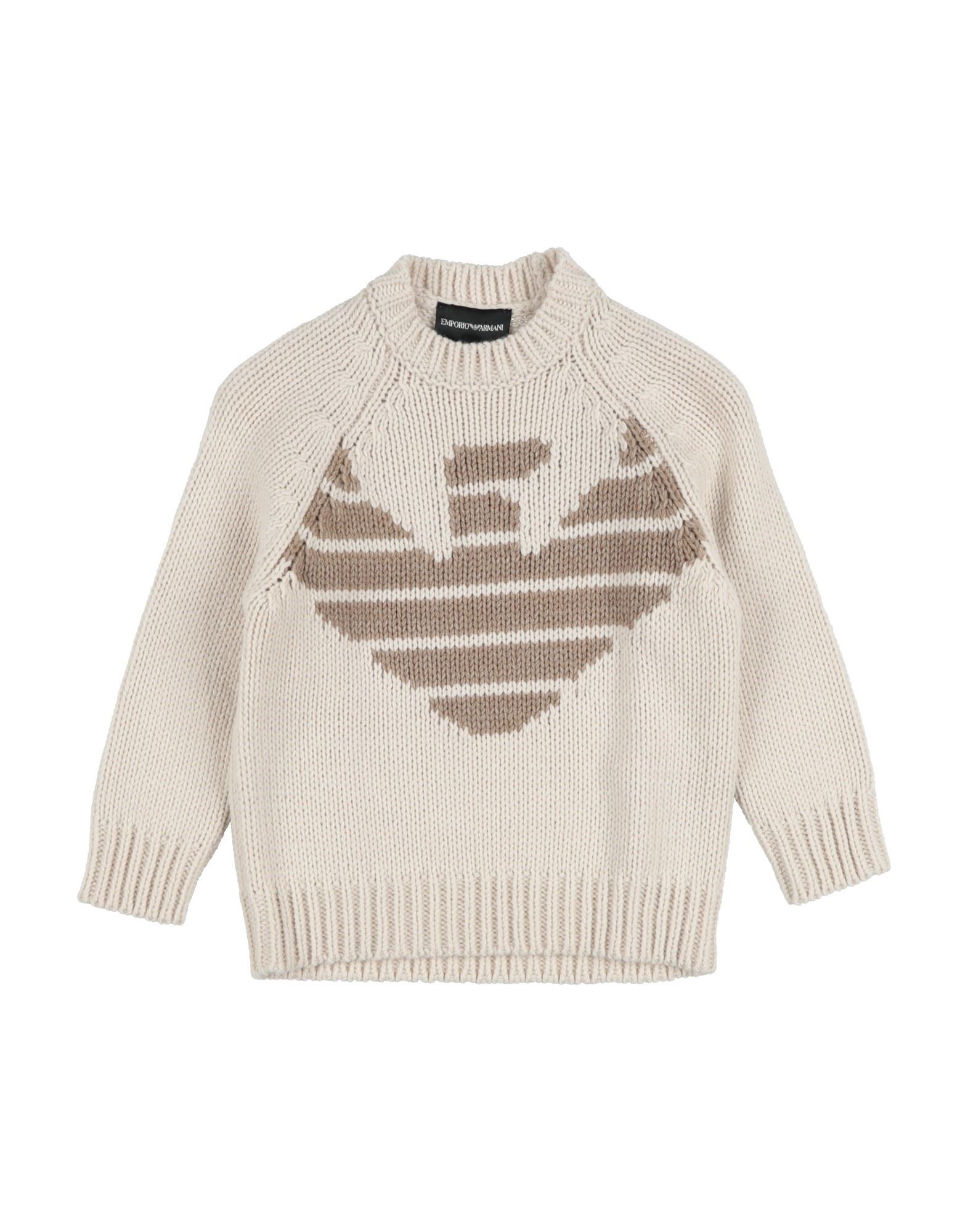 EMPORIO ARMANI Pullover Kinder Beige von EMPORIO ARMANI