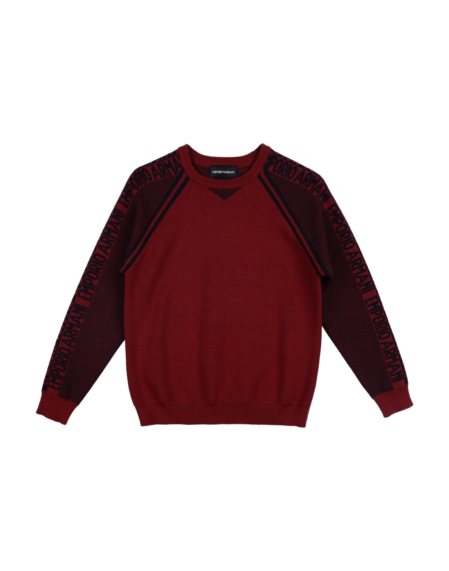 EMPORIO ARMANI Pullover Kinder Bordeaux von EMPORIO ARMANI