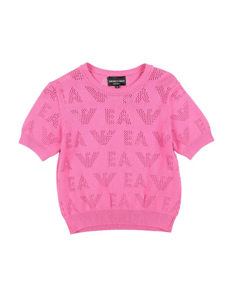 EMPORIO ARMANI Pullover Kinder Fuchsia von EMPORIO ARMANI