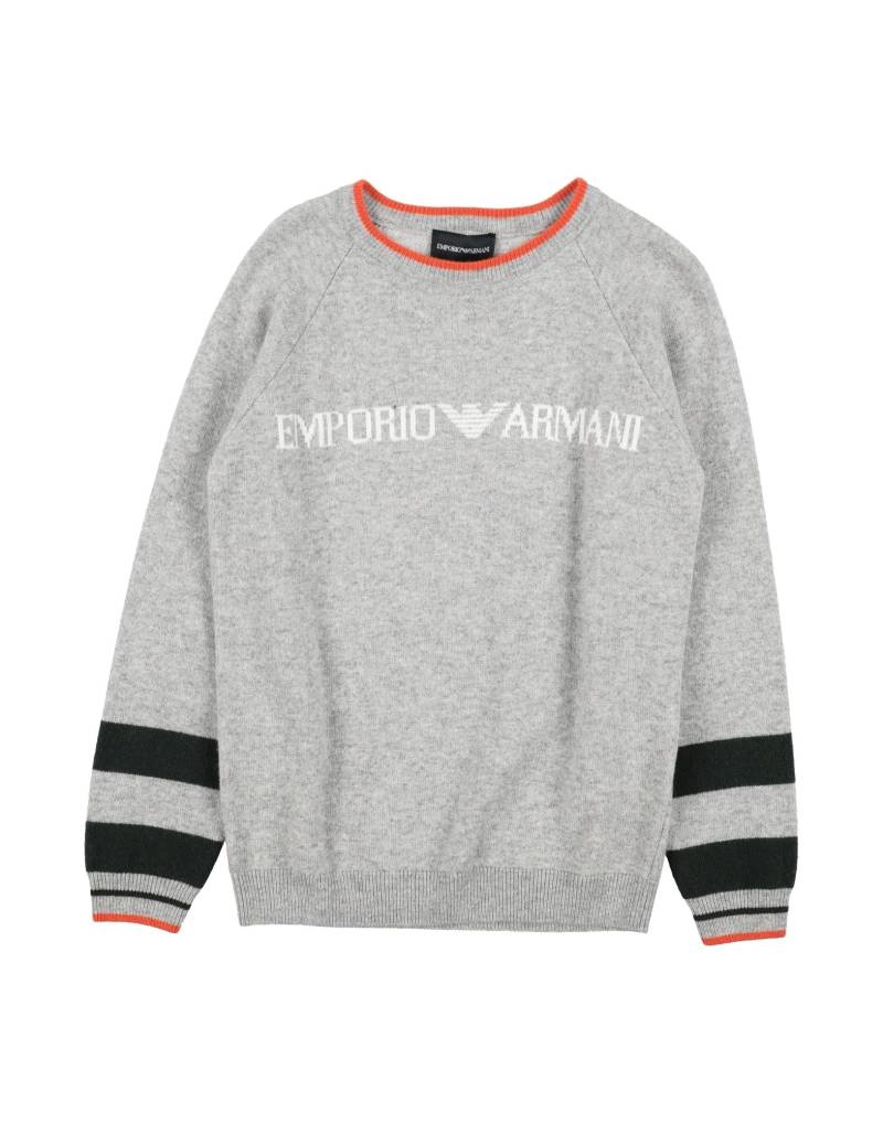 EMPORIO ARMANI Pullover Kinder Grau von EMPORIO ARMANI