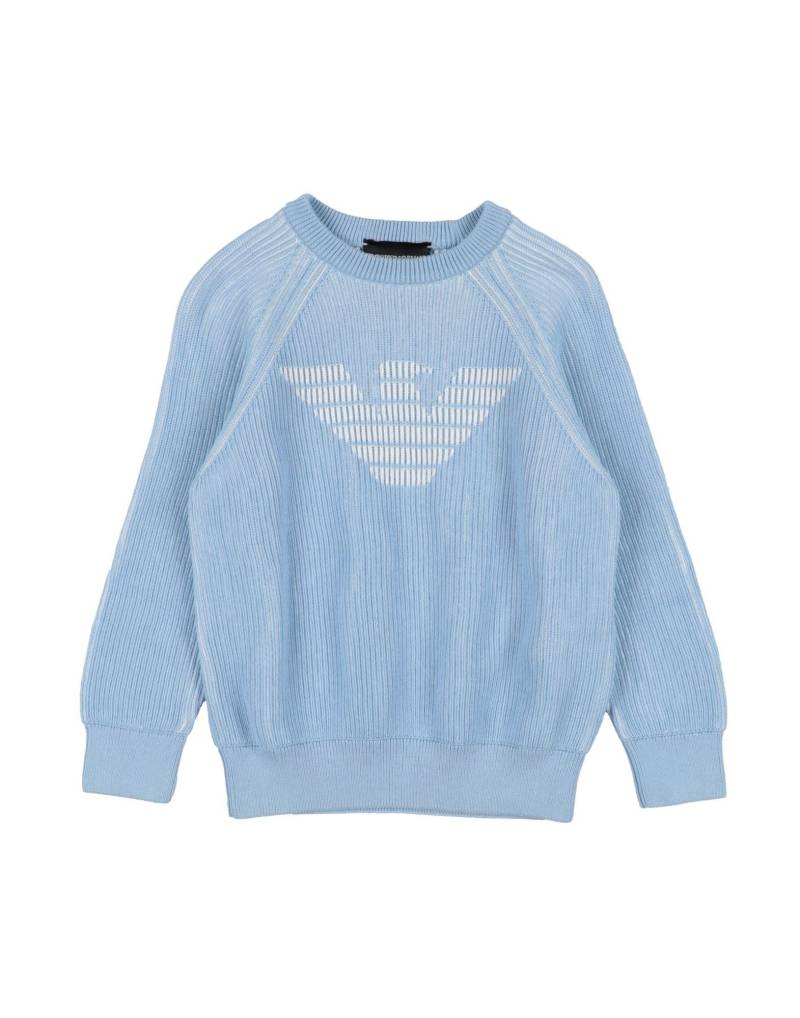 EMPORIO ARMANI Pullover Kinder Hellblau von EMPORIO ARMANI