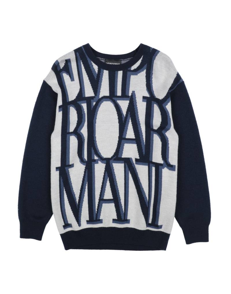 EMPORIO ARMANI Pullover Kinder Nachtblau von EMPORIO ARMANI
